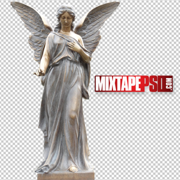 Angel Statue Template 3