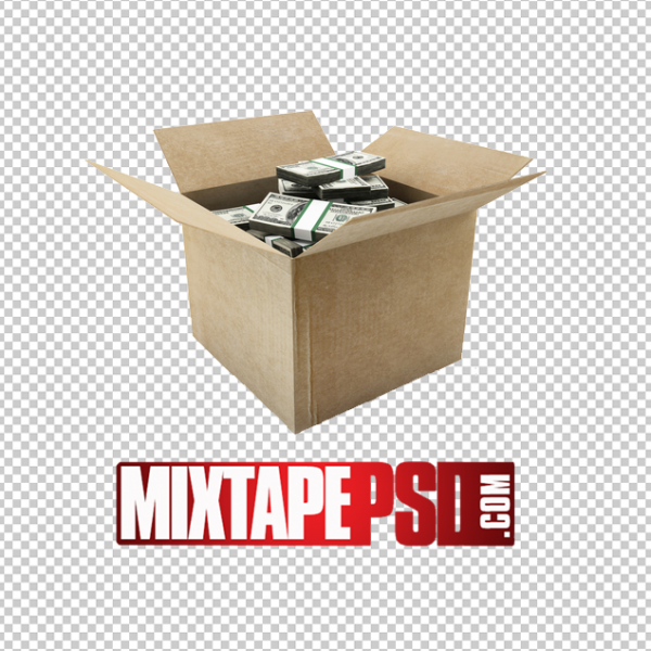 Box of Money PNG Image