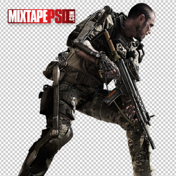 Call of Duty Soldier PNG