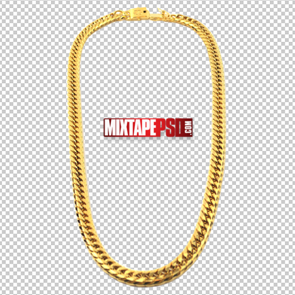 Gold Chain PNG 2