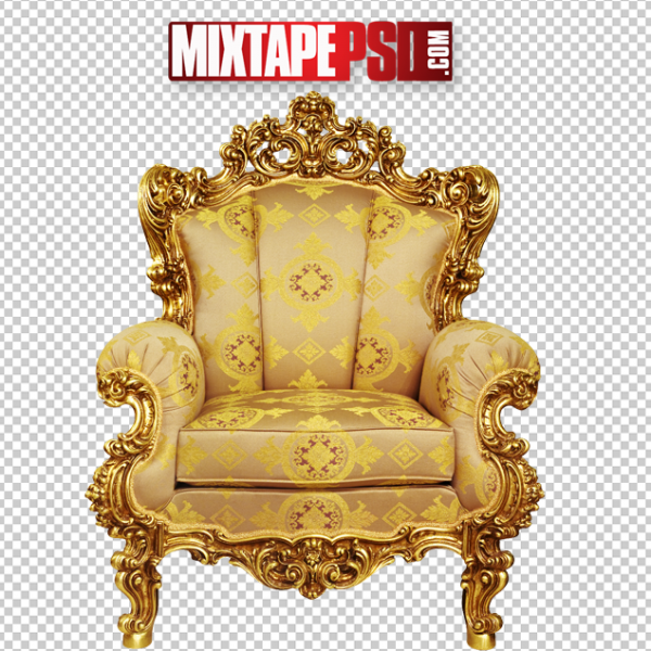 Gold Luxury Chair Template 2