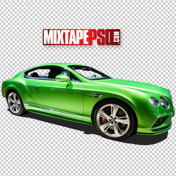 HD Green Bentley PNG