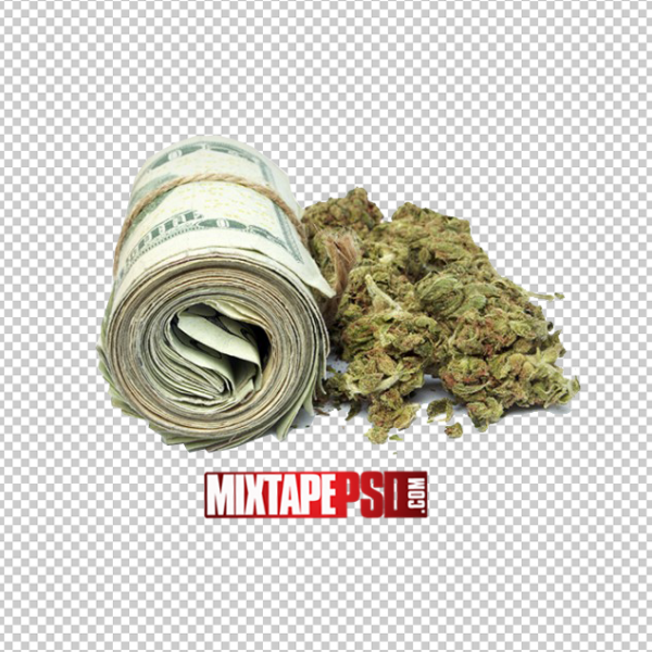 Money and Weed PNG