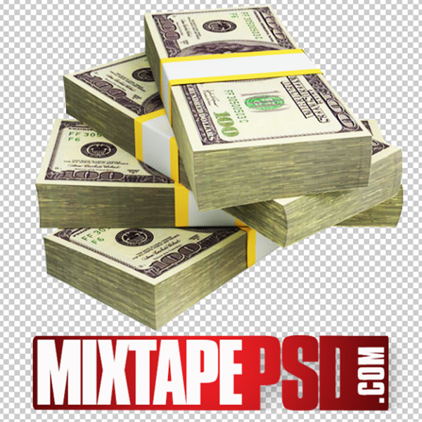 Stack of Money 7 PNG Image