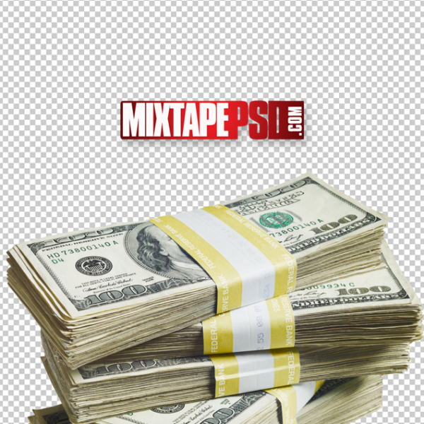 Stack of Cash Money PNG