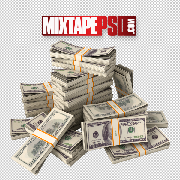 Stack of Money PNG Image