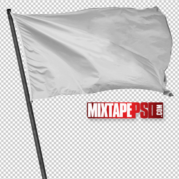 White Blank Flag PNG