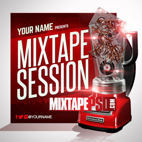 Mixtape Cover Template Mixtape Session 10