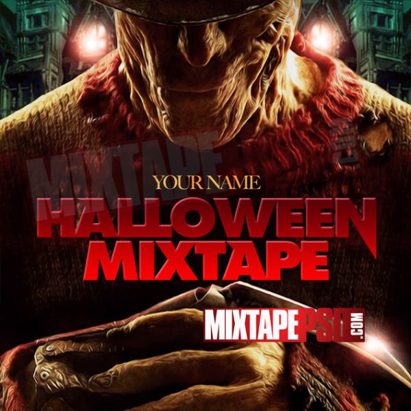 Mixtape Cover Template Halloween Mixtape 2