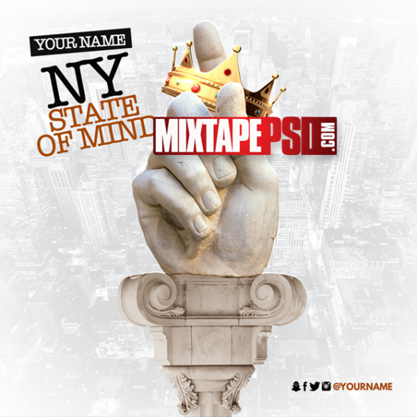 Mixtape Template NY State of Mind, Album Covers, Graphic Design, Graphic Designer, How to Make a Mixtape Cover, Mixtape, Mixtape cover Maker, Mixtape Cover Templates, Mixtape Covers, Mixtape Designer, Mixtape Designs, Mixtape PSD, Mixtape Templates, Mixtapepsd, Mixtapes, Premade Mixtape Covers, Premade Single Covers, PSD Mixtape, Custom Mixtape Covers
