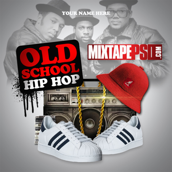 Mixtape Template Old School Hip Hop
