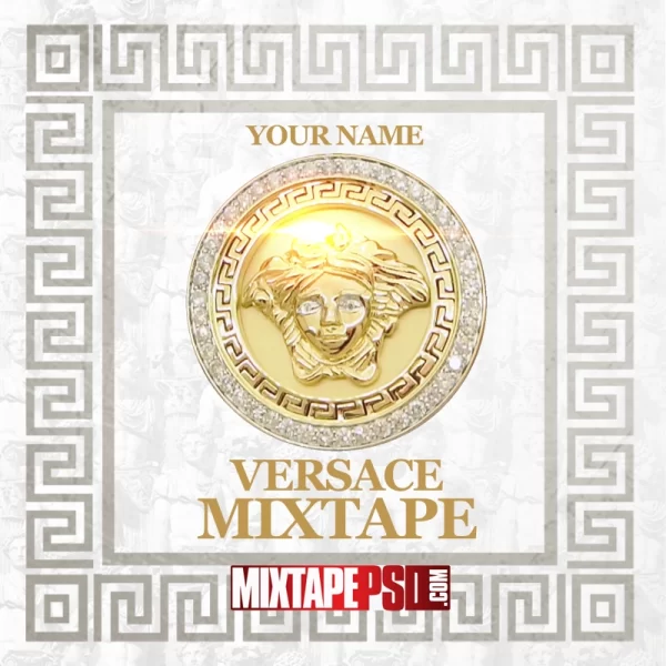 Free Mixtape Cover Template Versace