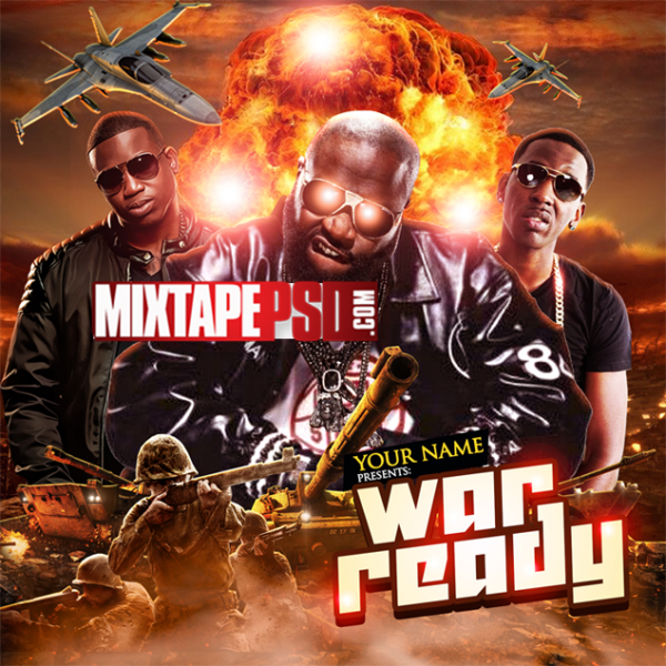 Mixtape Cover Template War Ready 3, Album Covers, Graphic Design, Graphic Designer, How to Make a Mixtape Cover, Mixtape, Mixtape cover Maker, Mixtape Cover Templates, Mixtape Covers, Mixtape Designer, Mixtape Designs, Mixtape PSD, Mixtape Templates, Mixtapepsd, Mixtapes, Premade Mixtape Covers, Premade Single Covers, PSD Mixtape,