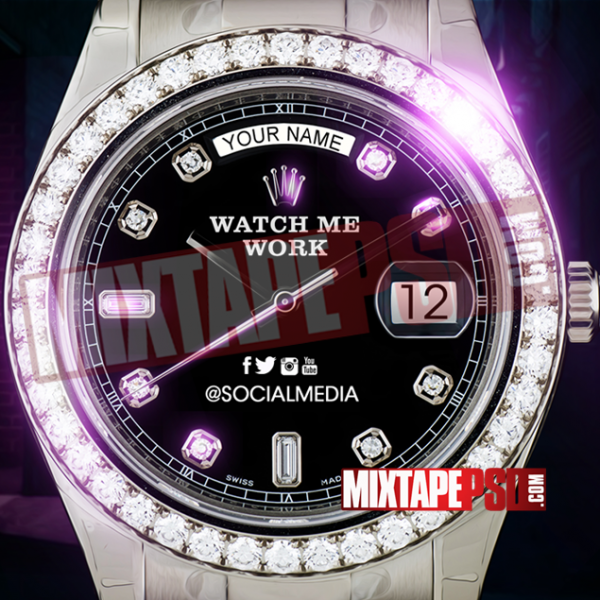 Mixtape Cover Template Watch Me Work 2