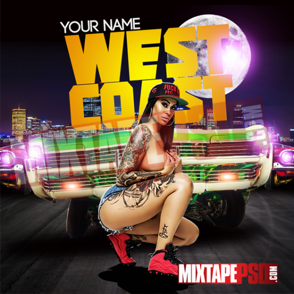 Mixtape Cover Template West Coast