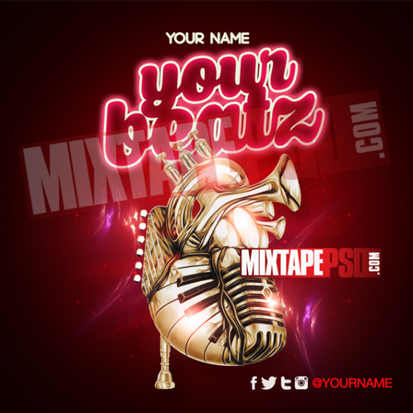 Mixtape Cover Template Your Beats 17, Album Covers, Graphic Design, Graphic Designer, How to Make a Mixtape Cover, Mixtape, Mixtape cover Maker, Mixtape Cover Templates, Mixtape Covers, Mixtape Designer, Mixtape Designs, Mixtape PSD, Mixtape Templates, Mixtapepsd, Mixtapes, Premade Mixtape Covers, Premade Single Covers, PSD Mixtape, Custom Mixtape Covers