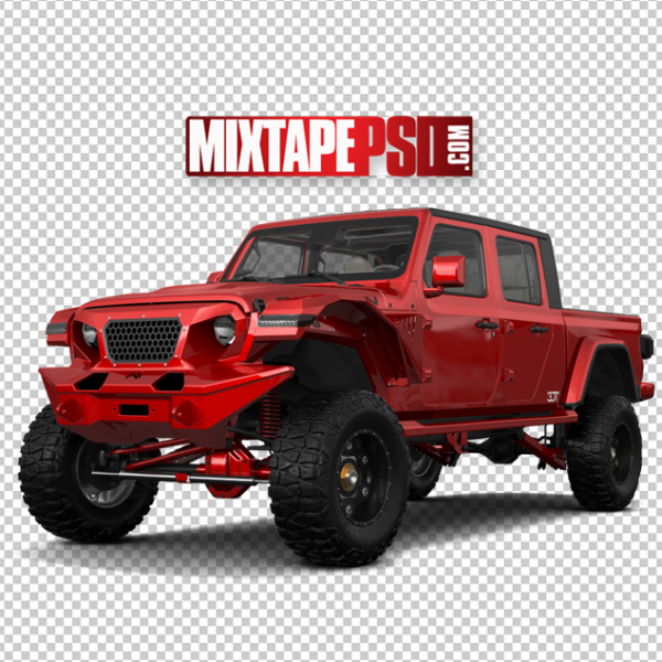 Red Off Road Truck
