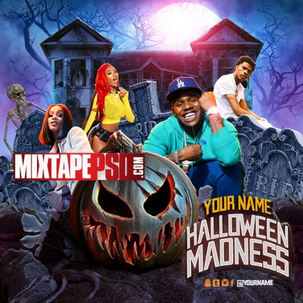 Mixtape Cover Template Halloween Madness, Album Covers, Graphic Design, Graphic Designer, How to Make a Mixtape Cover, Mixtape, Mixtape cover Maker, Mixtape Cover Templates, Mixtape Covers, Mixtape Designer, Mixtape Designs, Mixtape PSD, Mixtape Templates, Mixtapepsd, Mixtapes, Premade Mixtape Covers, Premade Single Covers, PSD Mixtape, free mixtape cover psd templates