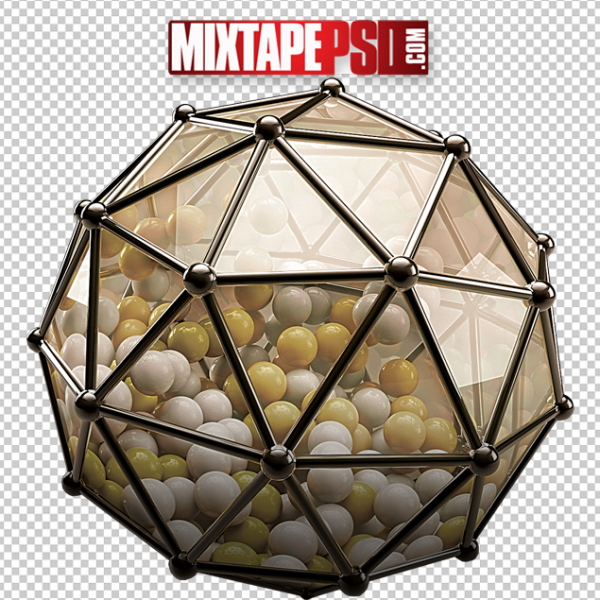 3D New Years Ball
