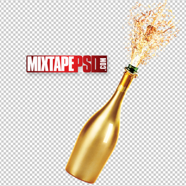 champagne bottle popping png