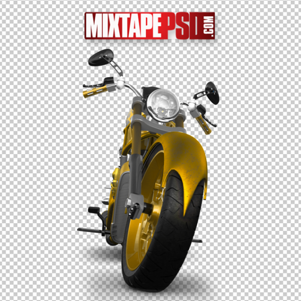 Yellow Chopper Motorcycle Front, PNG Images, Free PNG Images, Png Images Free, PNG Images with Transparent Background, png transparent images, png images gallery, background png images, png background images, images png, free png images download, royalty free ping images
