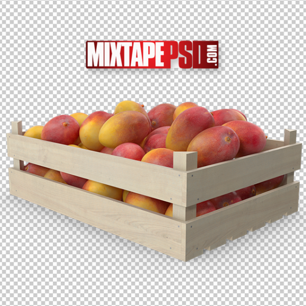 Download Hd Wooden Yellow Mango Crate Best Graphic Designs Mixtapepsds PSD Mockup Templates