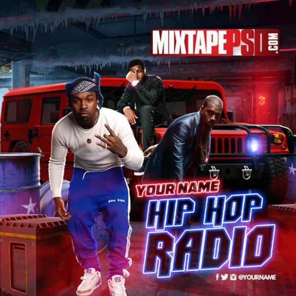 Mixtape Cover Template Hip Hop Radio 106
