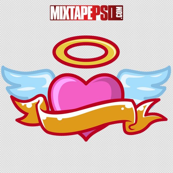 HD Vector Angel Of Love Logo