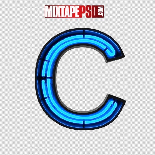 Neon Alphabet Letter C, png, pngs, png’s, png images, image png, images png, png backgrounds, transparent png, free png, png tree, png transparent background, free png image, transparent images