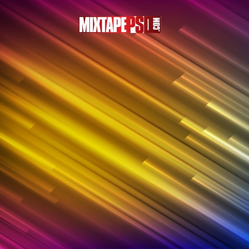 Colorful Smooth Glow Stripes Background - Graphic Design 